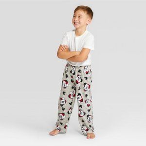 Disney Mickey Mouse Boys Pajama Pants - Gray New